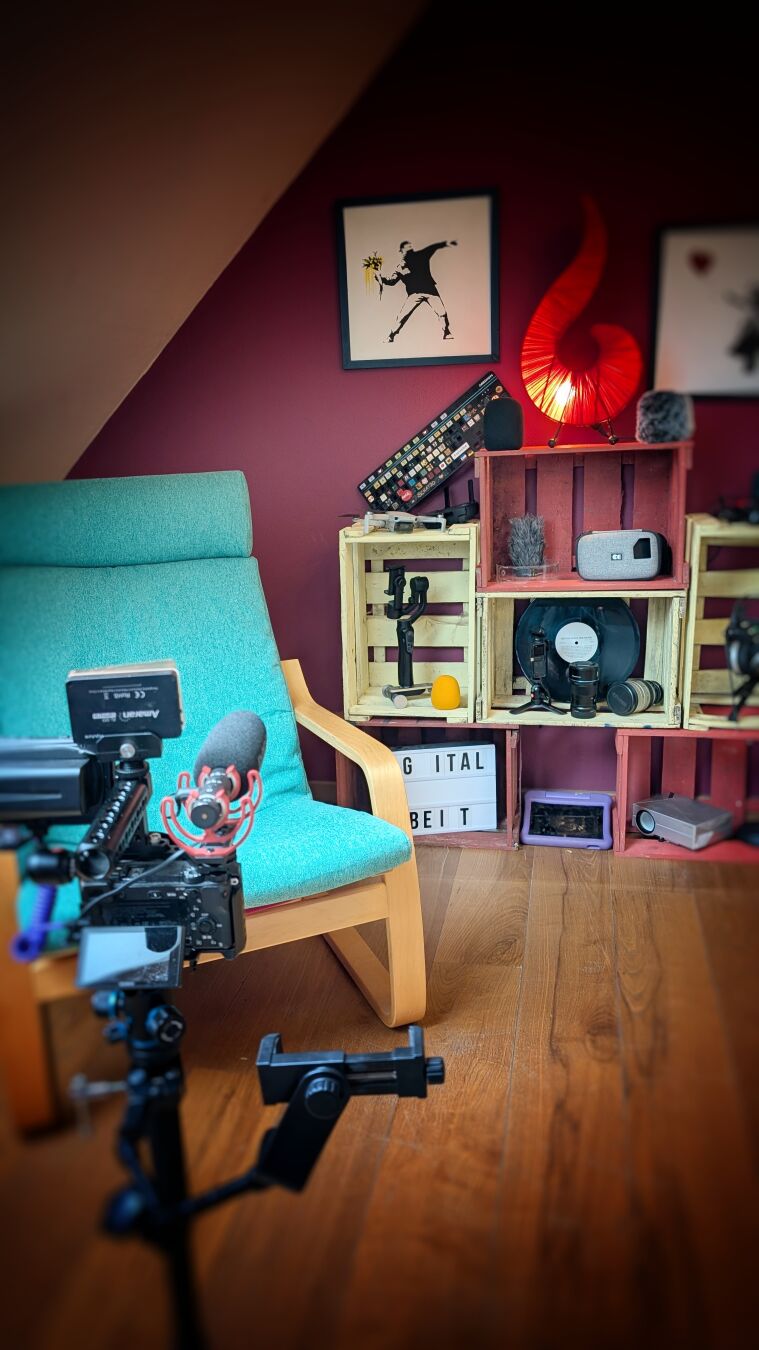 Das neue Podcast Studio